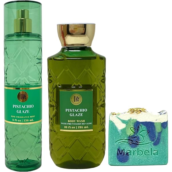 Amazon.com : Bath & Body Works Pistachio Glaze 3 Pack Fragrance